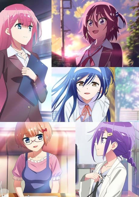 Pôster oficial do anime We Never Learn!: BOKUBEN 2ª Temporada em português