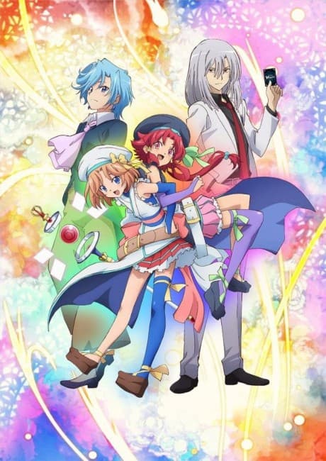 Pôster oficial do anime Cardfight!! Vanguard Gaiden: If em português