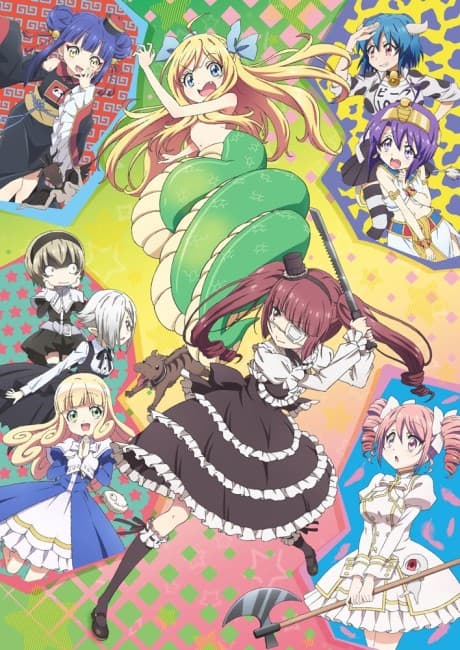 Pôster oficial do anime Dropkick on My Devil!! Dash: Chapter Chitose em português