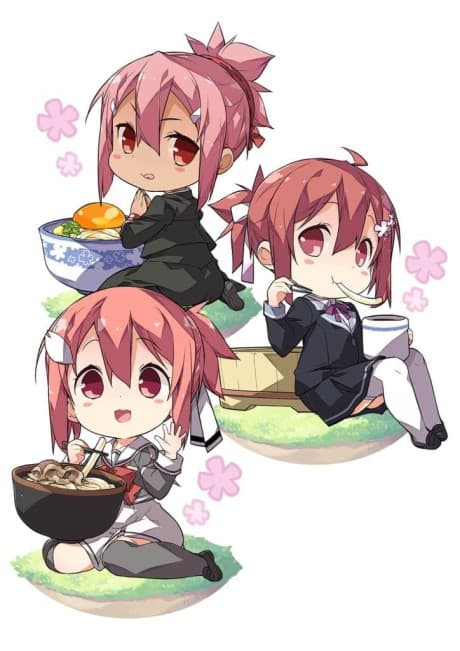 Pôster oficial do anime Yuuki Yuuna wa Yuusha de Aru Churutto! em português