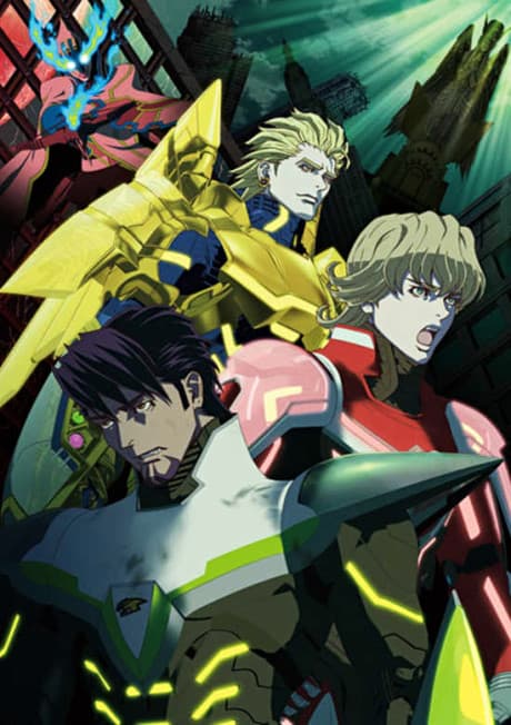 Pôster oficial do anime Tiger & Bunny Movie 2: The Rising em português