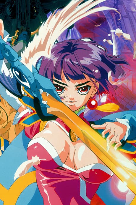 Pôster oficial do anime Angel Links em português