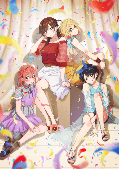 Pôster oficial do anime Rent-a-Girlfriend 2ª Temporada em português