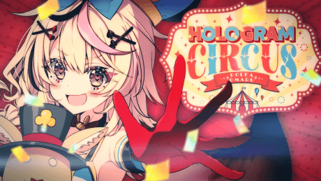 Pôster oficial do anime HOLOGRAM CIRCUS em português