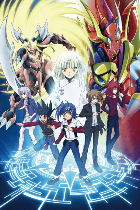 Pôster oficial do anime Cardfight!! Vanguard Asia Circuit em português