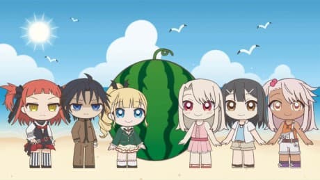 Pôster oficial do anime Fate/kaleid liner Prisma☆Illya: Licht - Namae no Nai Shoujo Special Mini Anime em português