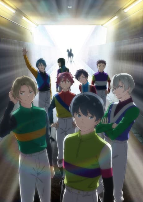 Pôster oficial do anime Fanfare of Adolescence em português