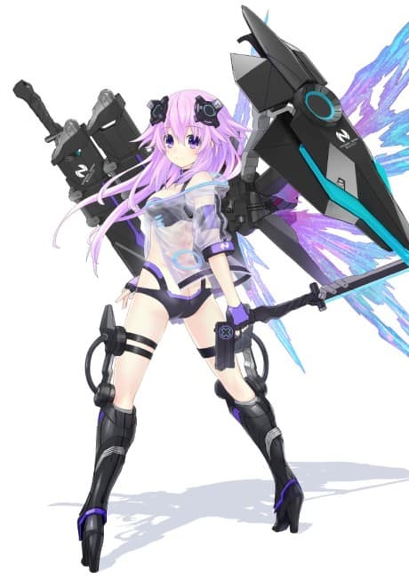 Pôster oficial do anime Choujigen Game Neptune THE ANIMATION: Nepu Nepu Darake no Festival em português