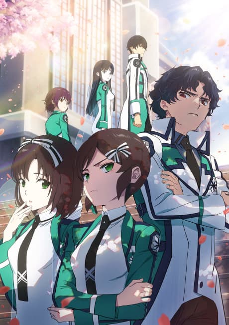 Pôster oficial do anime The Irregular at Magic High School 3ª Temporada em português
