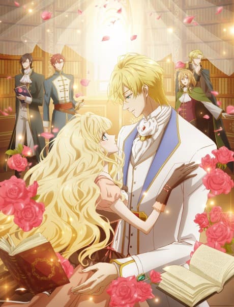 Pôster oficial do anime Mushikaburi-hime em português