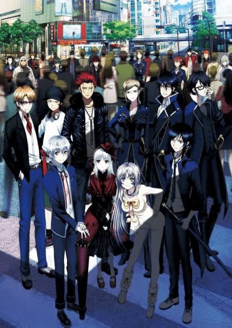 Pôster oficial do anime K-Project em português