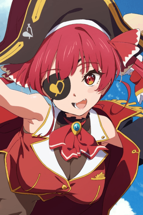 Pôster oficial do anime Marine Set Sail!! em português