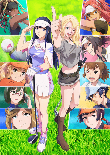 Pôster oficial do anime BIRDIE WING -Golf Girls’ Story- 2ª Temporada em português