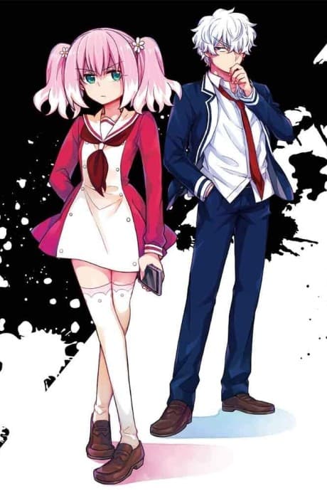 Pôster oficial do anime Munou na Nana Mini Anime: Yaminabe Party em português