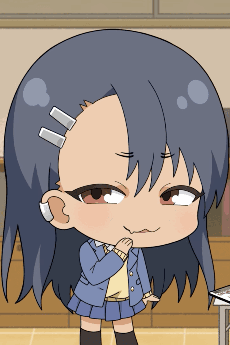 Pôster oficial do anime Ijiranaide, Nagatoro-san 2nd Attack Mini Anime em português