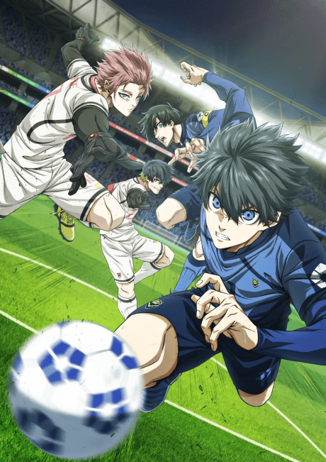 Pôster oficial do anime BLUE LOCK 2ª Temporada em português