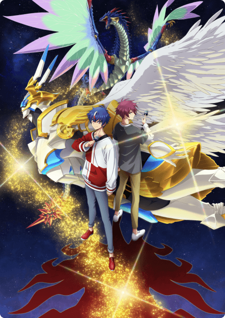 Pôster oficial do anime CARDFIGHT!! VANGUARD Divinez 2ª Temporada em português