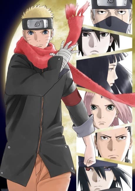 Pôster oficial do anime The Last Naruto: O Filme em português