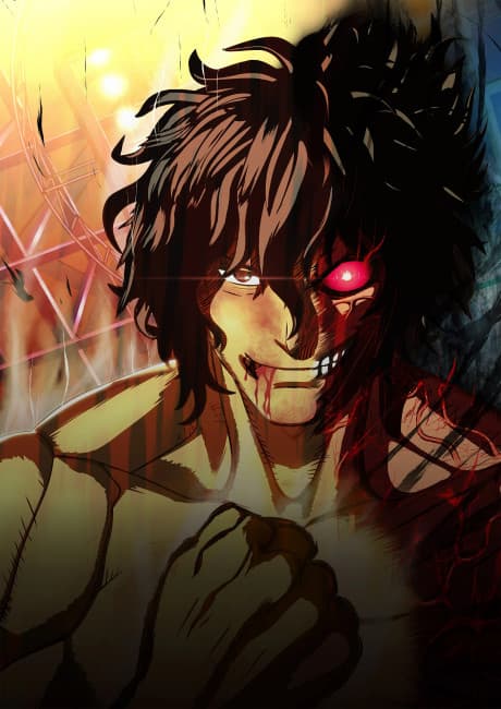Pôster oficial do anime KENGAN ASHURA 2ª Temporada Part.2 em português