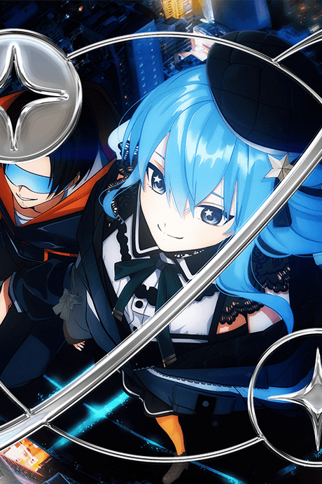 Pôster oficial do anime Midnight Mission em português