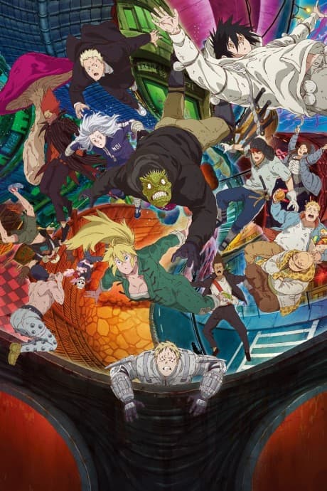 Pôster oficial do anime Dorohedoro 2ª Temporada em português