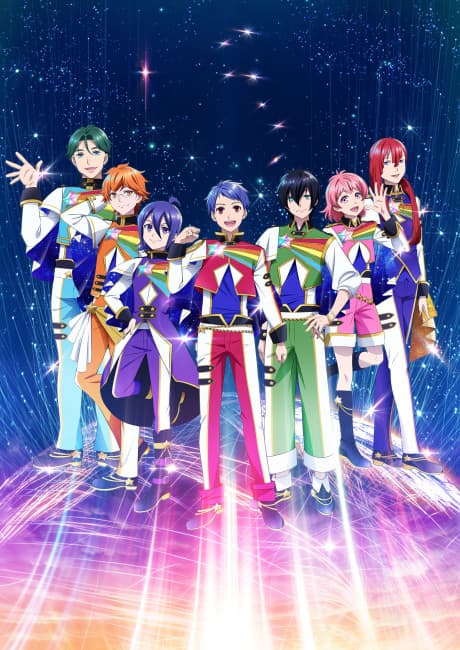 Pôster oficial do anime KING OF PRISM -Dramatic PRISM.1- em português