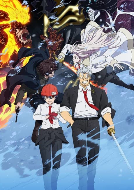 Pôster oficial do anime Undead Unluck: Winter Arc em português