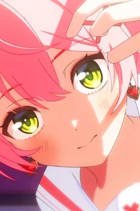Pôster oficial do anime Cherry Message em português