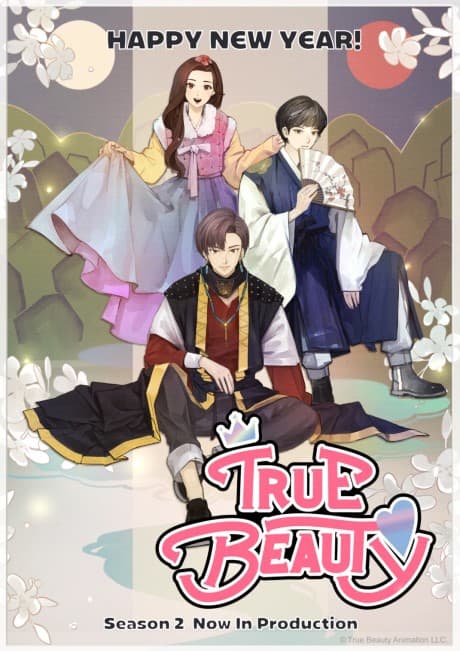 Pôster oficial do anime True Beauty 2ª Temporada em português