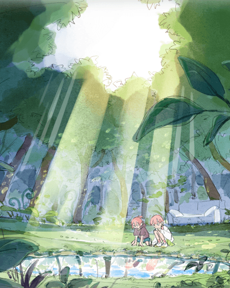 Pôster oficial do anime The Land of NOMO em português