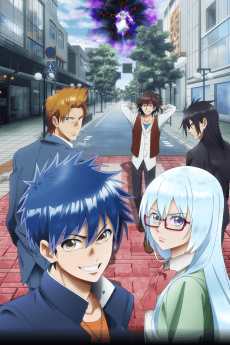 Pôster oficial do anime PSYЯEN em português