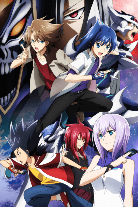 Pôster oficial do anime Cardfight!! Vanguard Filme: Neon Messiah em português