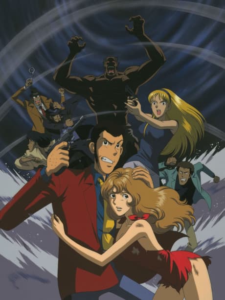 Pôster oficial do anime Lupin the 3rd: The Columbus Files em português