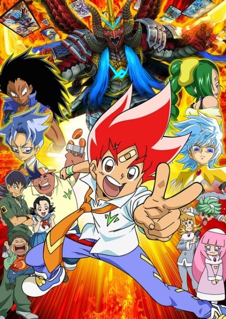 Pôster oficial do anime Duel Masters VS em português