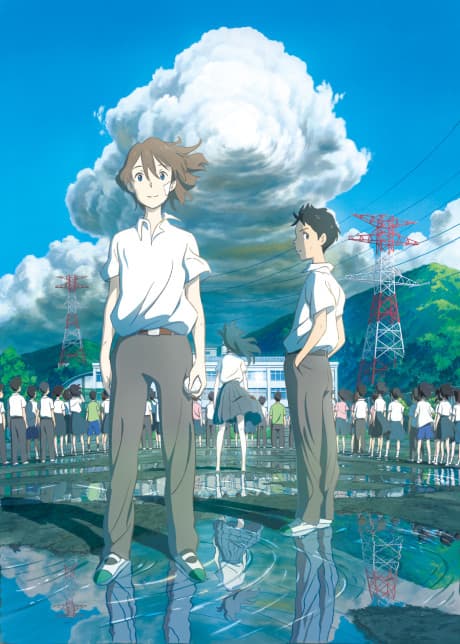 Pôster oficial do anime Taifuu no Noruda em português