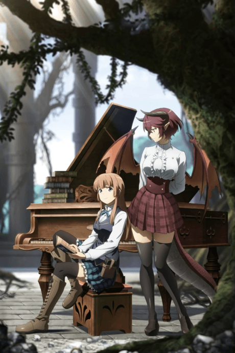 Pôster oficial do anime MYSTERIA Friends em português