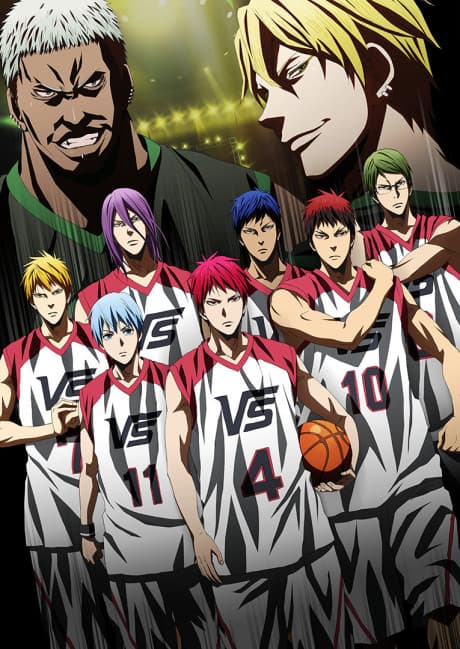 Pôster oficial do anime Kuroko's Basketball: O Último Jogo em português