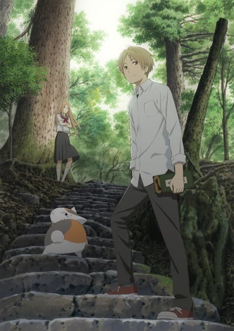 Pôster oficial do anime Natsume's Book of Friends 5ª Temporada em português