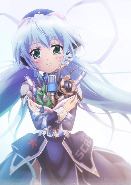 Pôster oficial do anime Planetarian: Hoshi no Hito em português