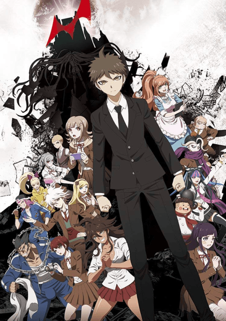 Pôster oficial do anime Danganronpa 3: The End of Kibougamine Gakuen - Zetsubou-hen em português