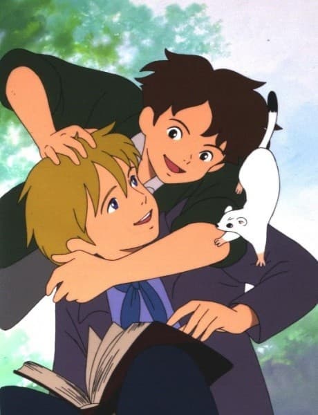 Pôster oficial do anime Romeo no Aoi Sora em português