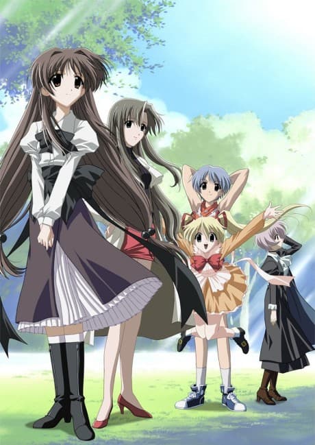 Pôster oficial do anime Happy Lesson em português