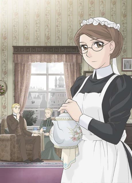 Pôster oficial do anime Um Romance Vitoriano em português