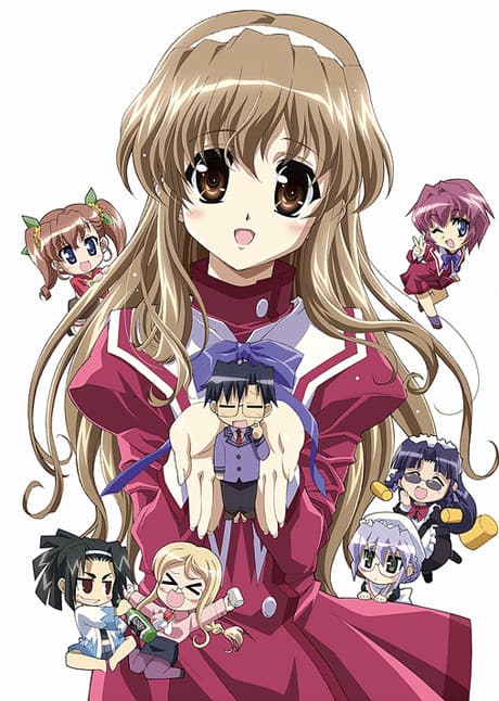 Pôster oficial do anime Nogizaka Haruka No Himitsu em português