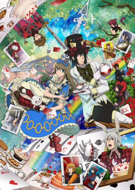 Pôster oficial do anime Heart no Kuni no Alice: Wonderful Wonder World em português