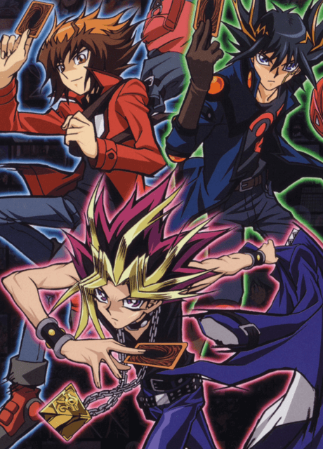 Pôster oficial do anime Yu-Gi-Oh! Vínculos Além do Tempo em português