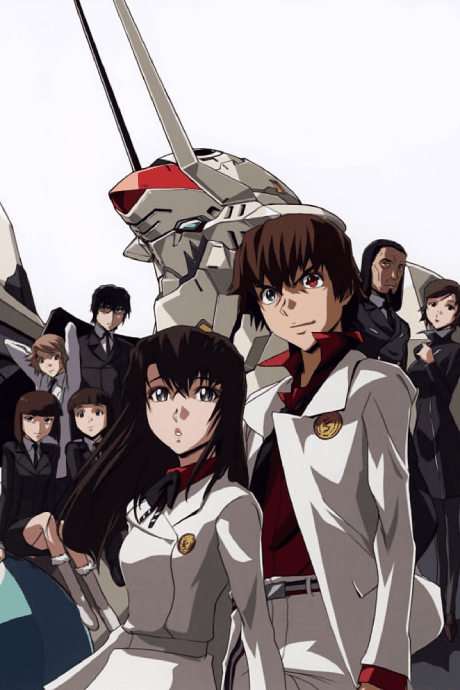 Pôster oficial do anime Linebarrels of Iron OVA em português