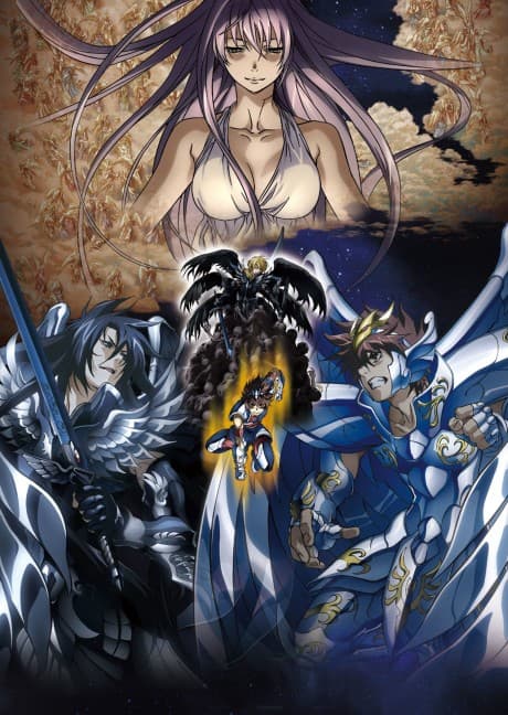 Pôster oficial do anime Saint Seiya: The Lost Canvas 2 em português