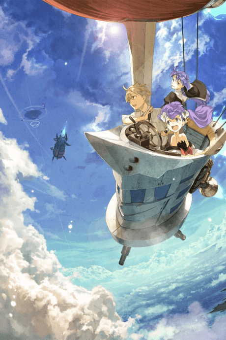 Pôster oficial do anime Fractale em português