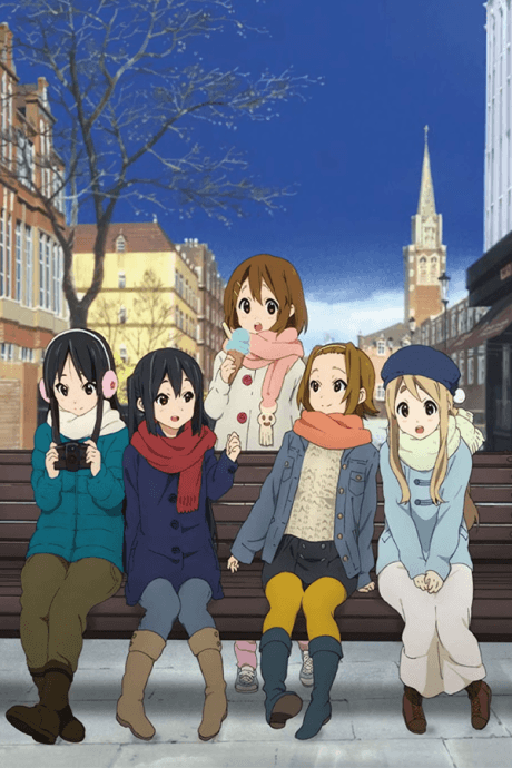 Pôster oficial do anime K-ON! O Filme em português